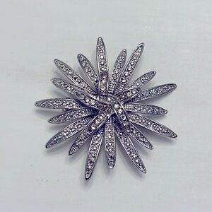 ⭐️3/$15 Vintage Gorgeous Silver Tone Pin 1990s